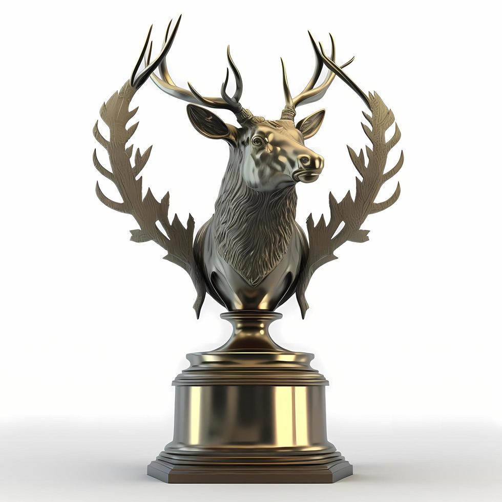 trophy illustration AI Generated photo