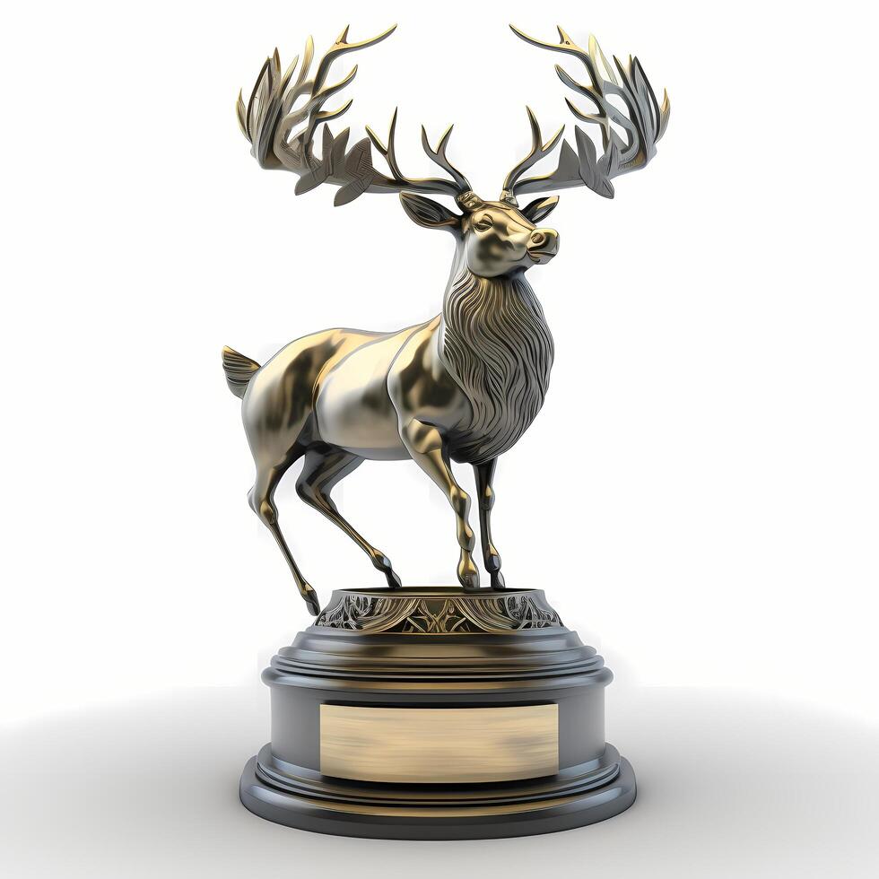 trophy illustration AI Generated photo