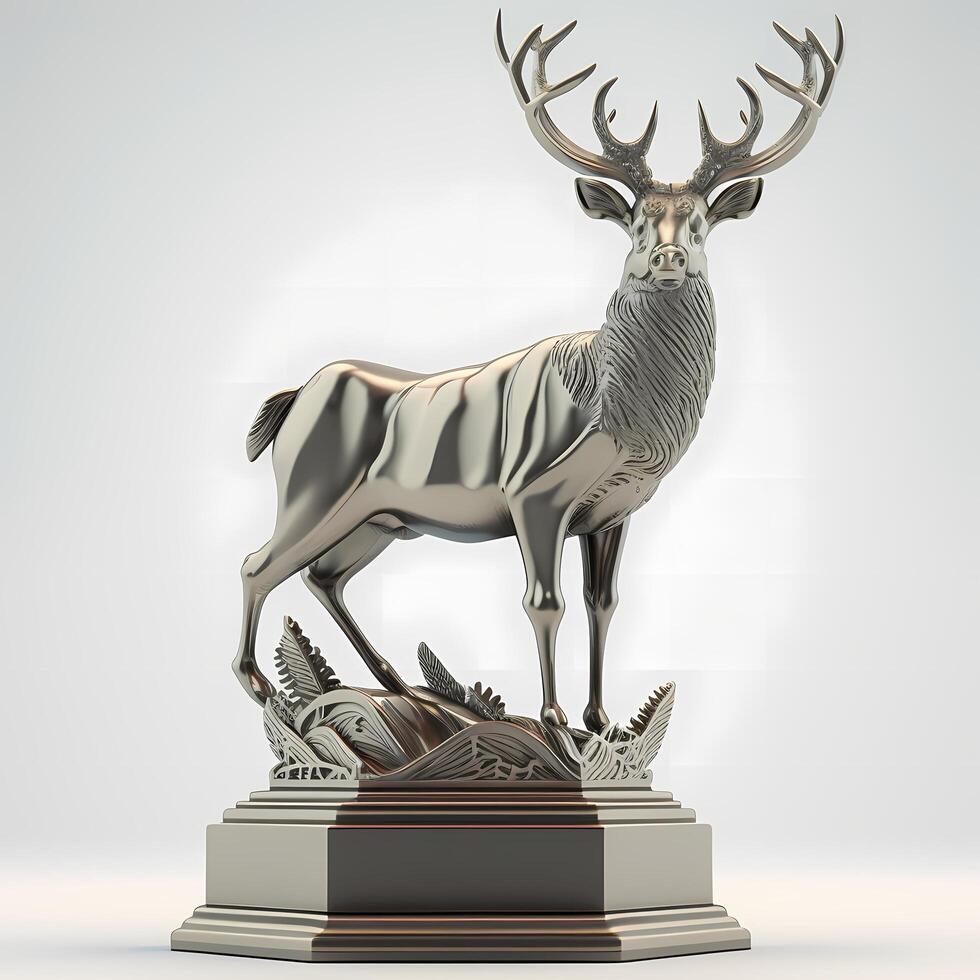 trophy illustration AI Generated photo