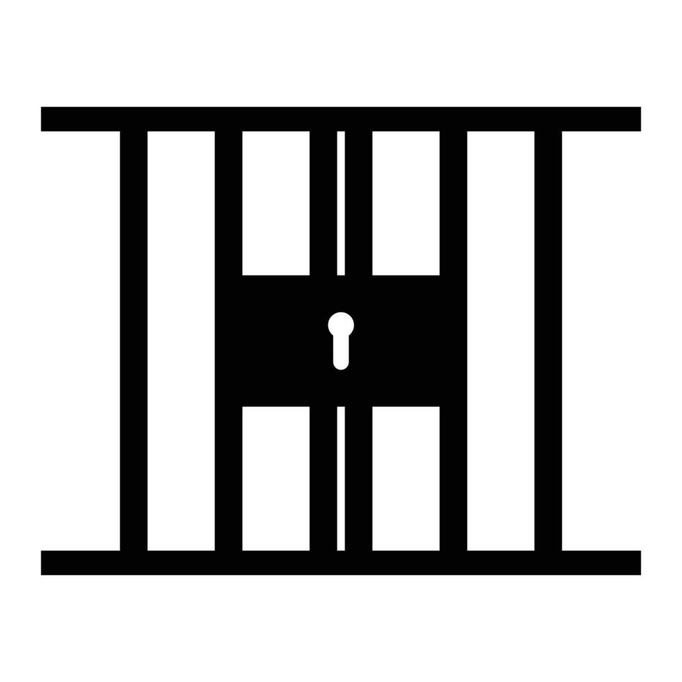 prison icon vektor vector