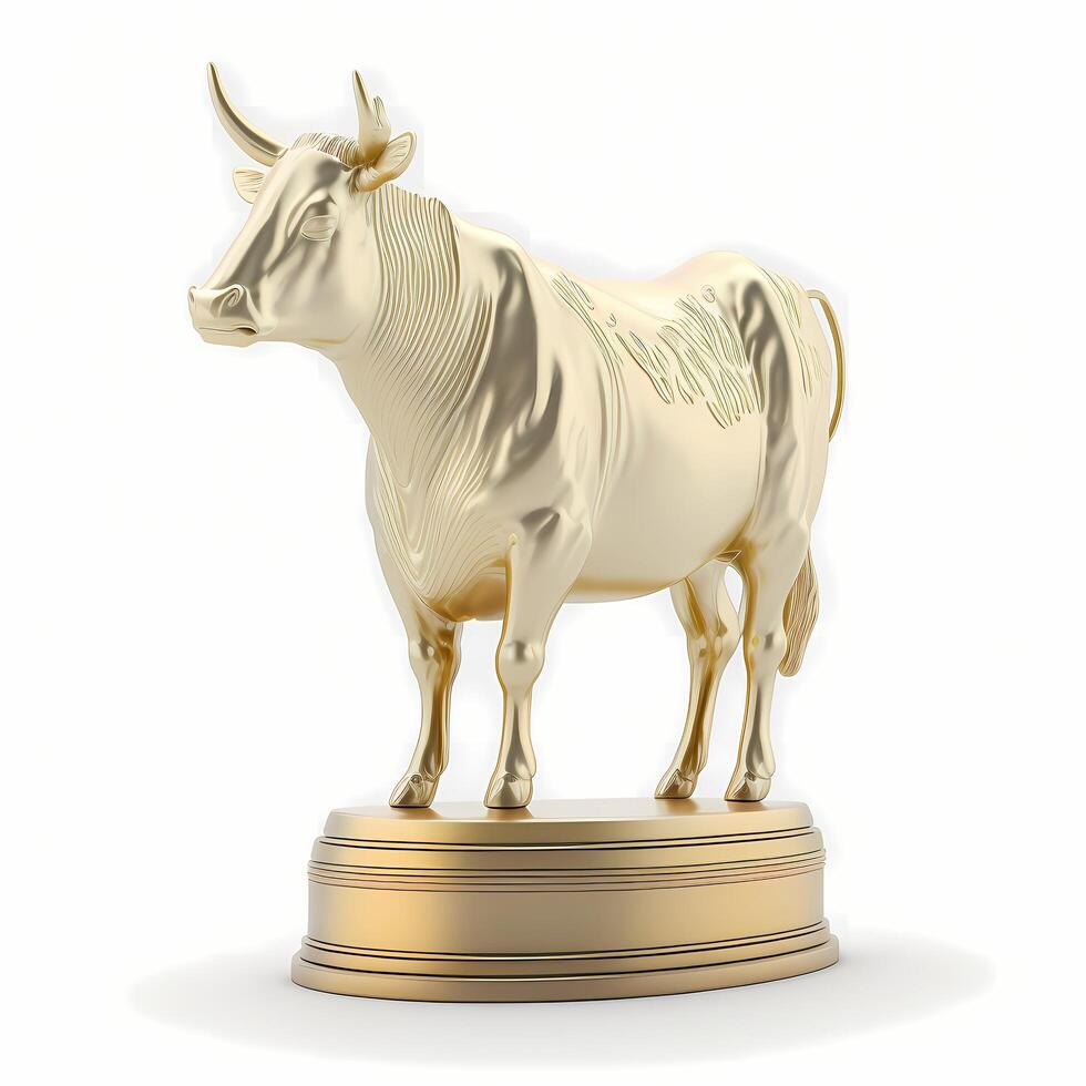 trophy illustration AI Generated photo