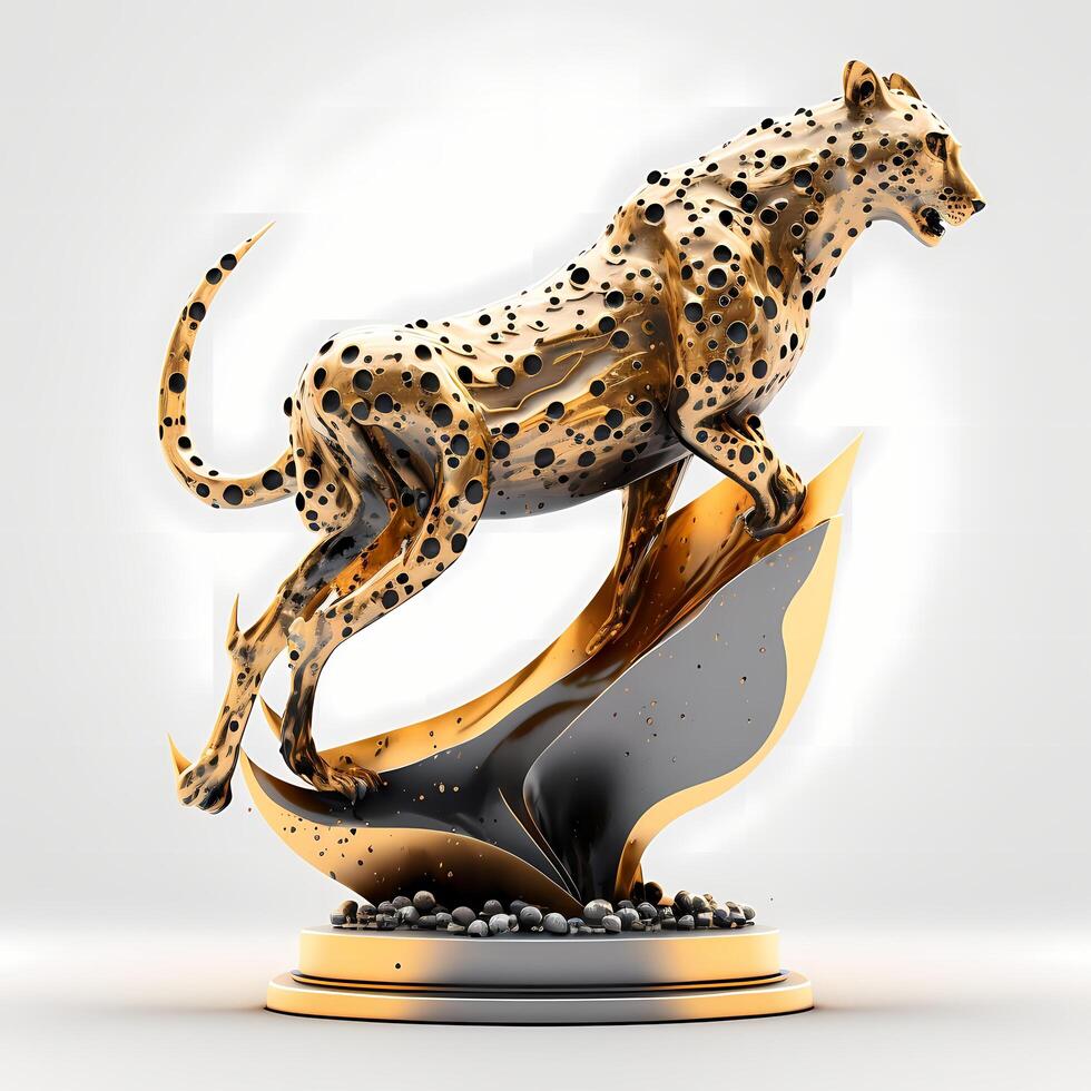 trophy illustration AI Generated photo