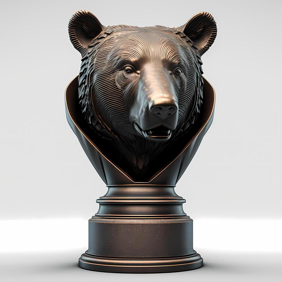 trophy illustration AI Generated photo