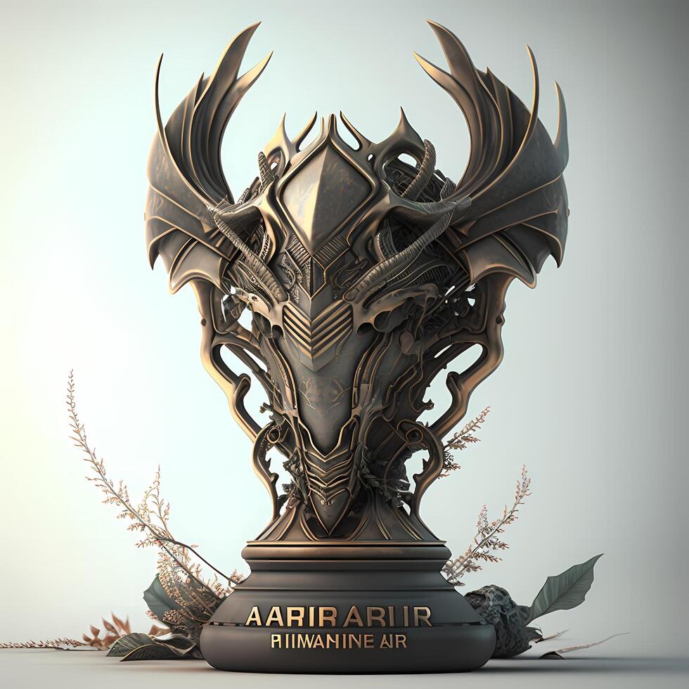 trophy illustration aesthetic photo