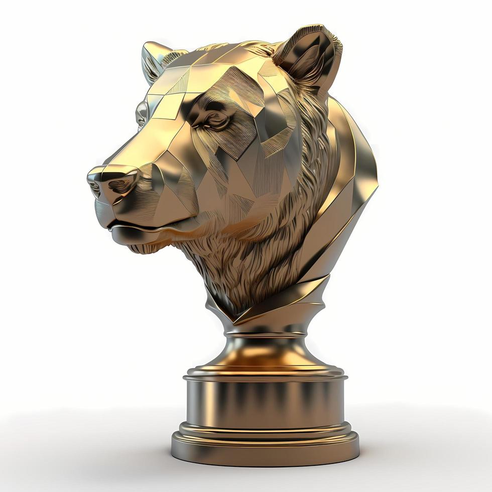 trophy illustration AI Generated photo