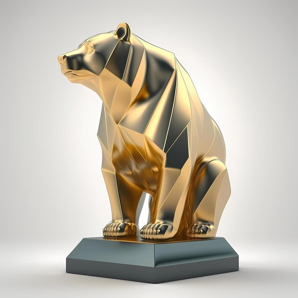 trophy illustration AI Generated photo