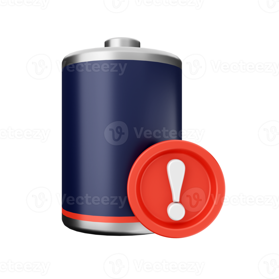 3d notification icon illustration png