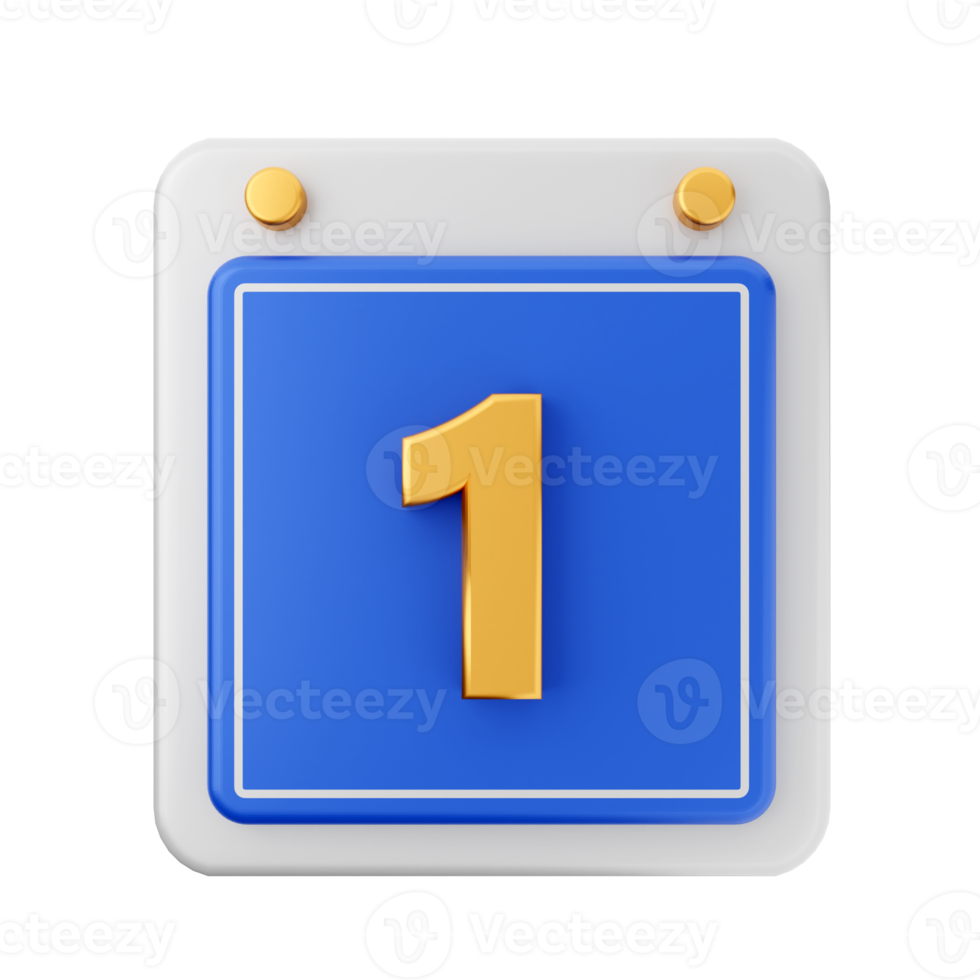 3d kalender icoon illustratie geven png