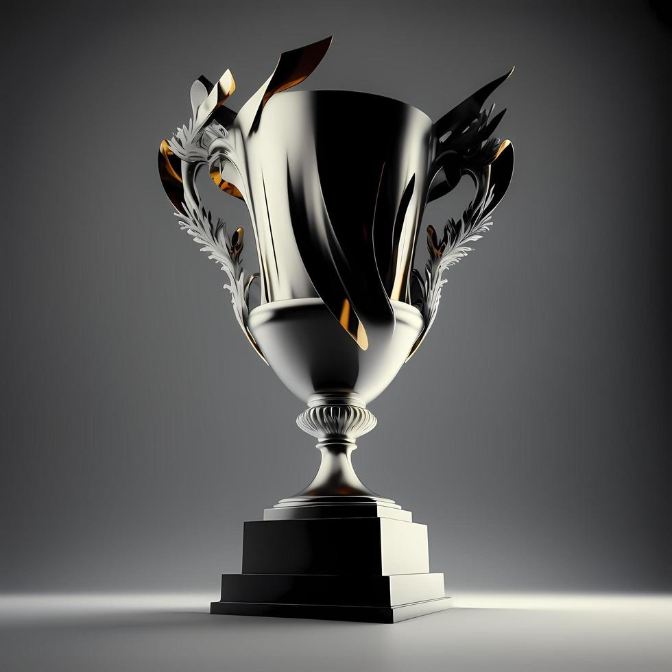 trophy illustration AI Generated photo