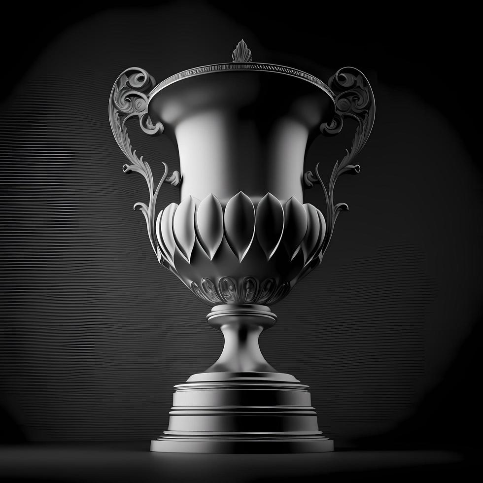 trophy illustration AI Generated photo