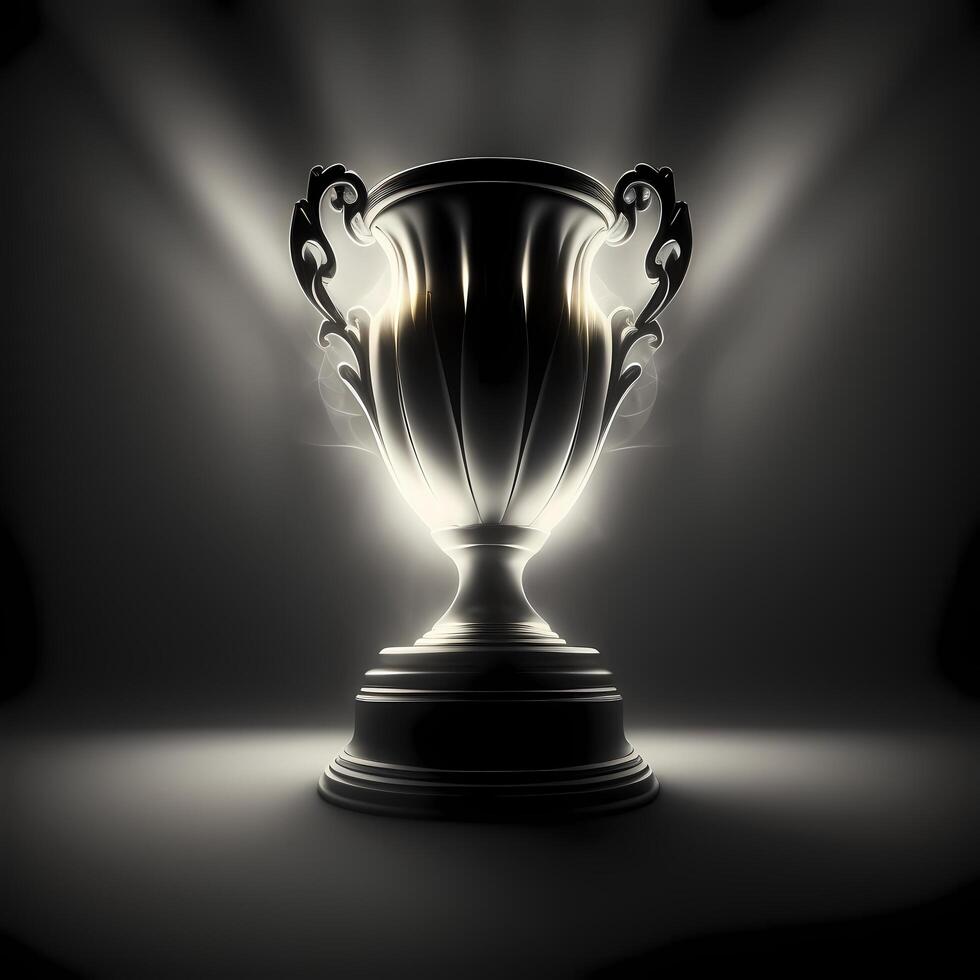 trophy illustration AI Generated photo