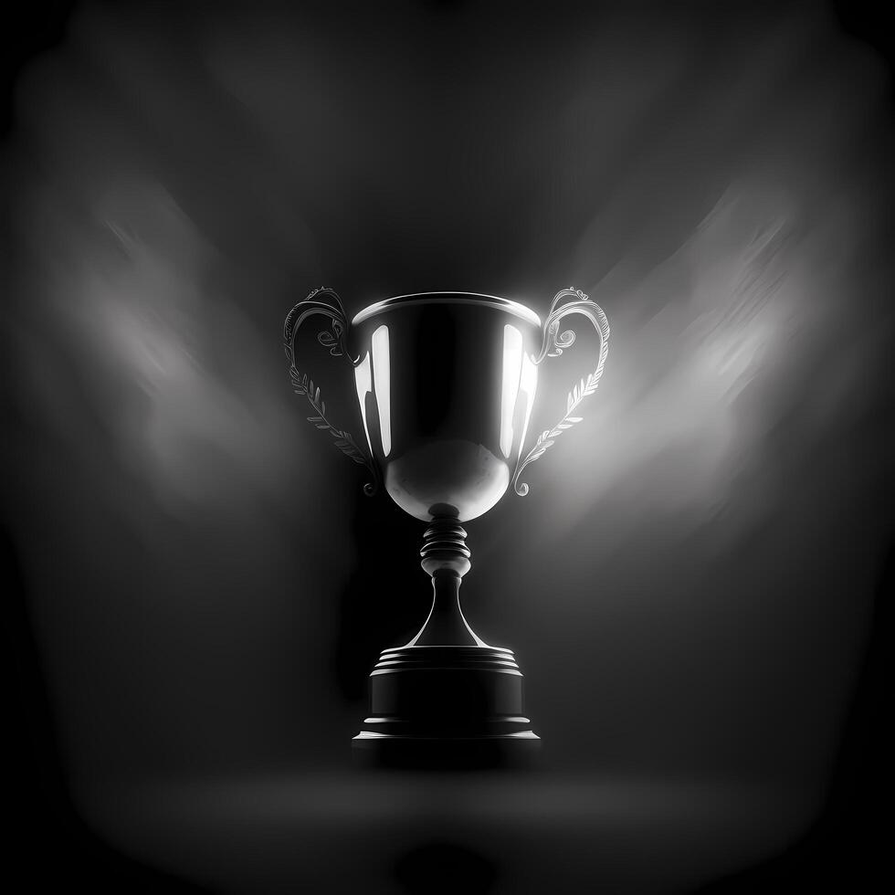 trophy illustration AI Generated photo