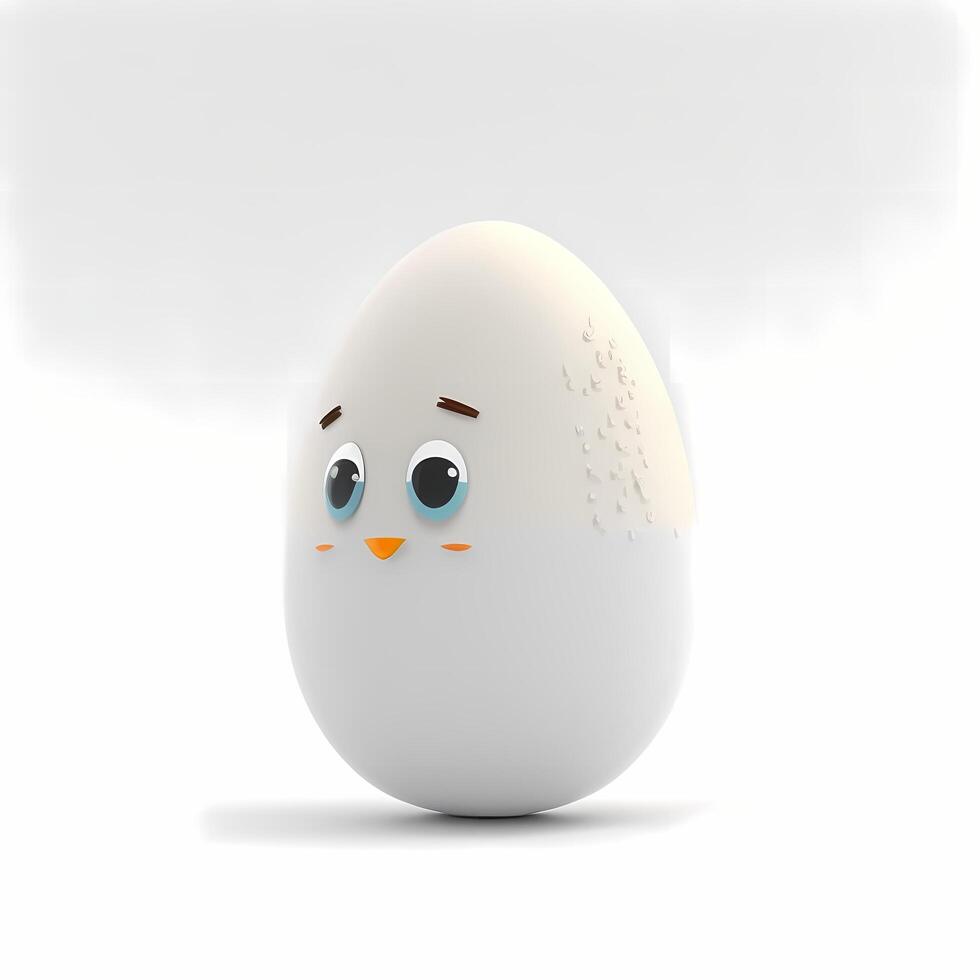 Pascua de Resurrección huevo ilustración ai generado foto