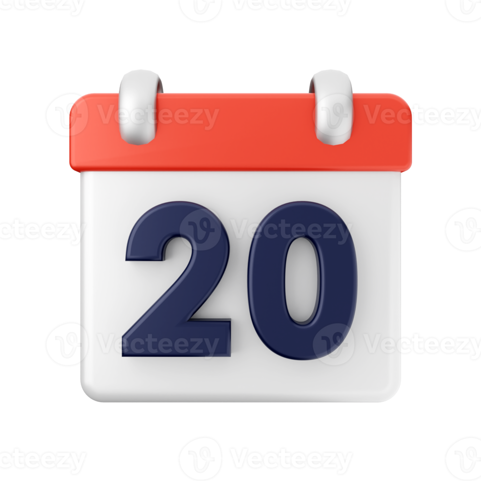 3d calendar event date day schedule icon illustration png