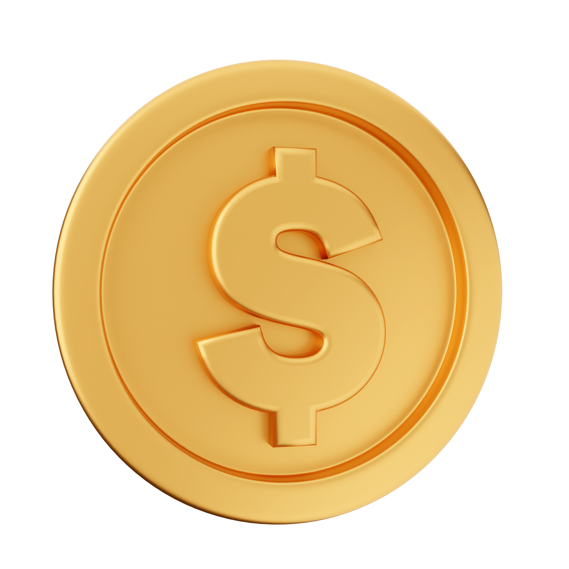 3d coin gold bronze silver icon 21951766 PNG