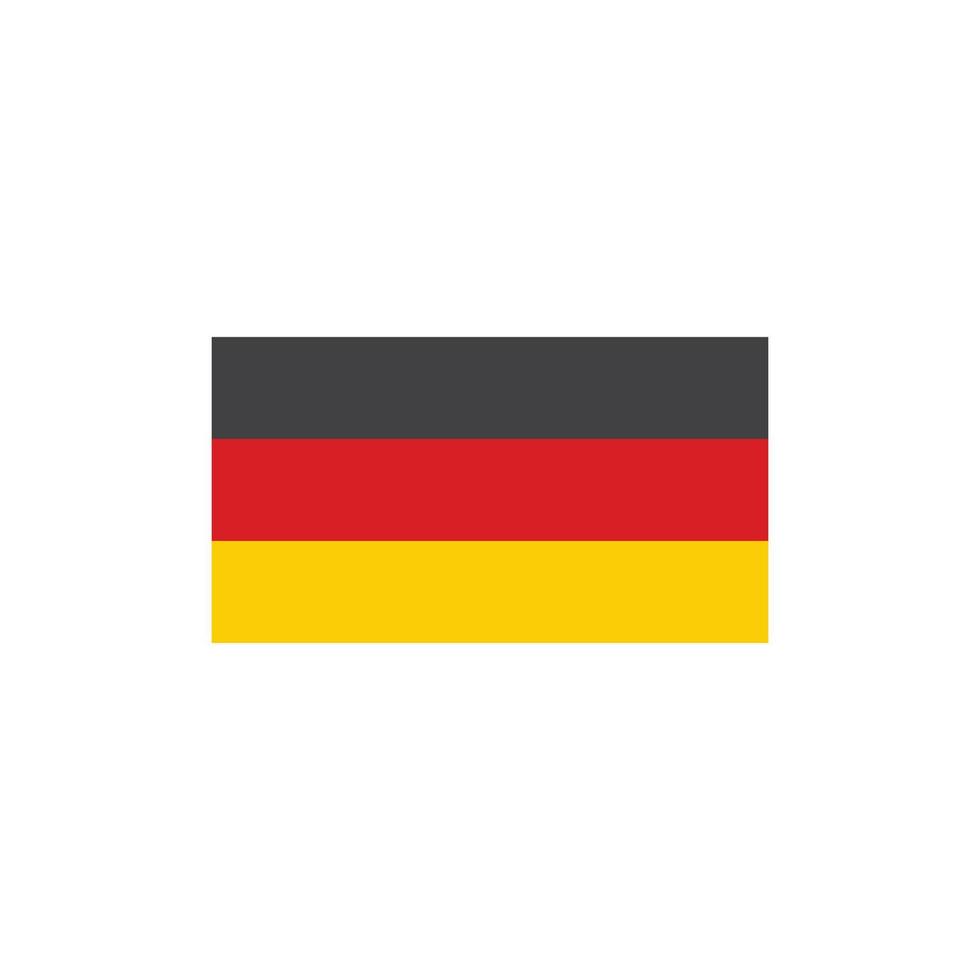 Alemania bandera vector ilustración diseño