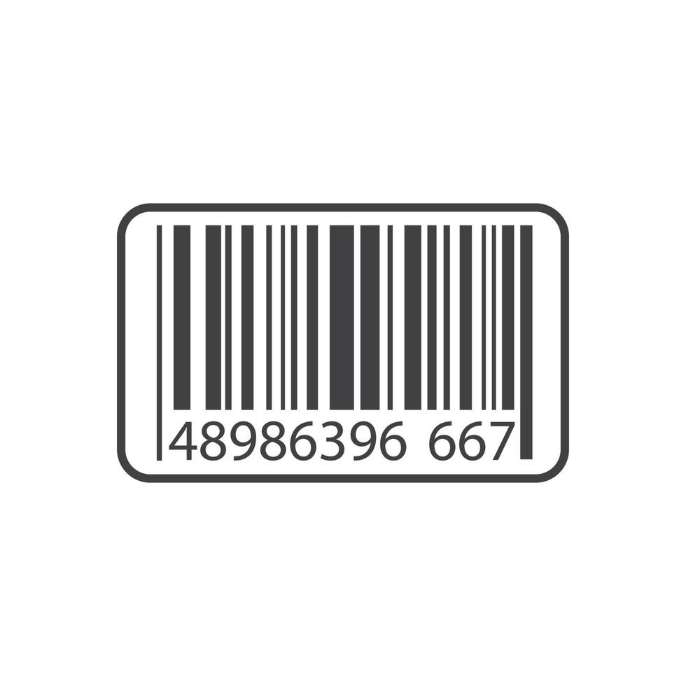 barcode vector icon illustration design