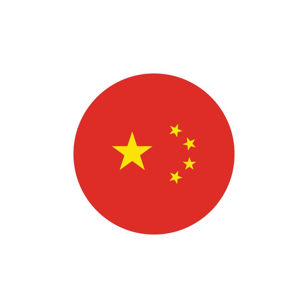 chinese flag vector illustration design
