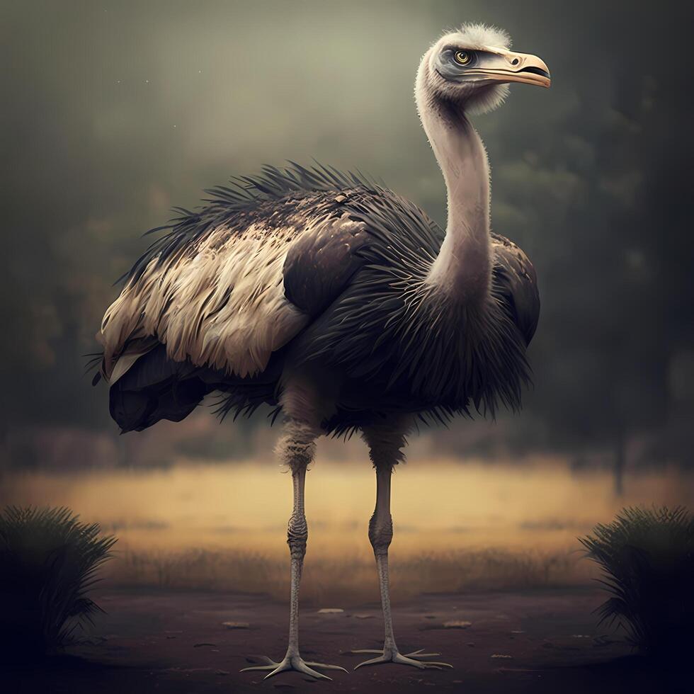 animal illustration AI Generated photo