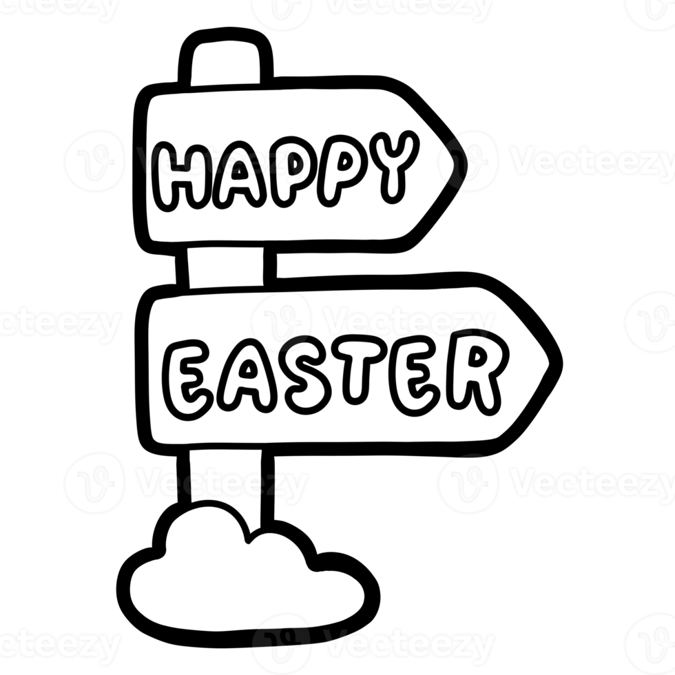 Outline Cute Elements png