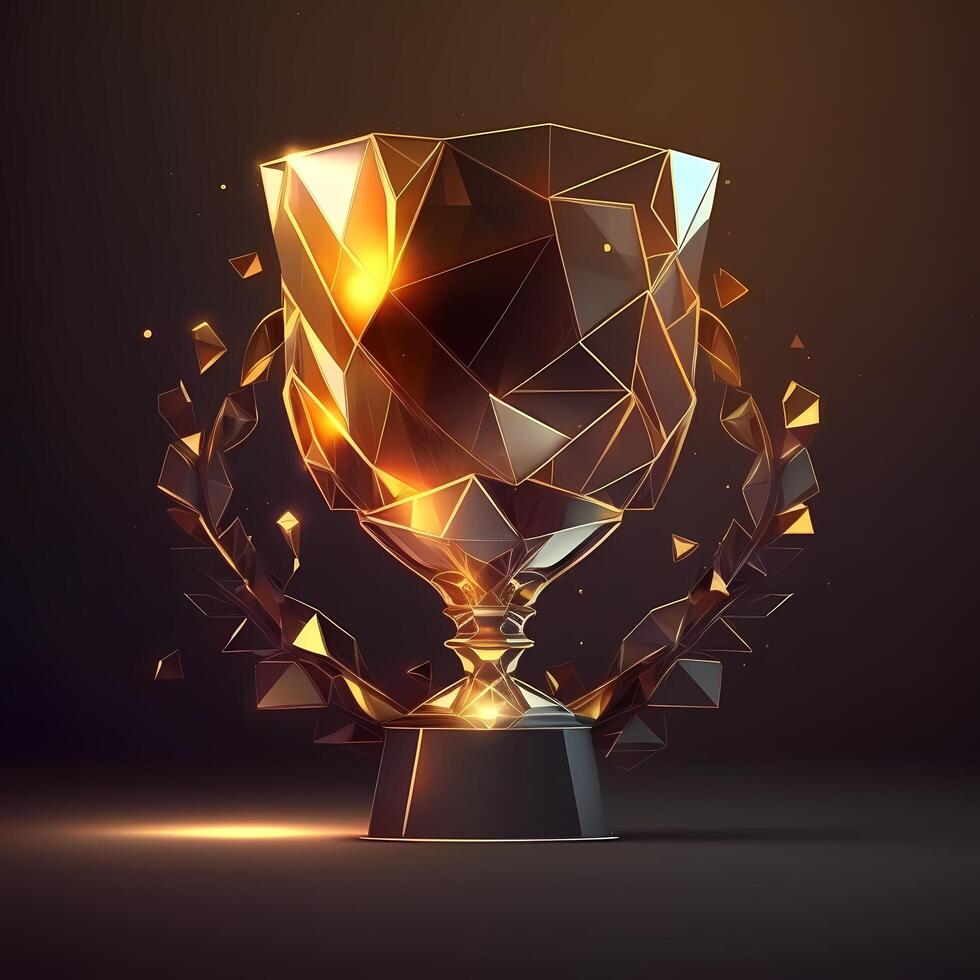 trophy illustration aesthetic photo