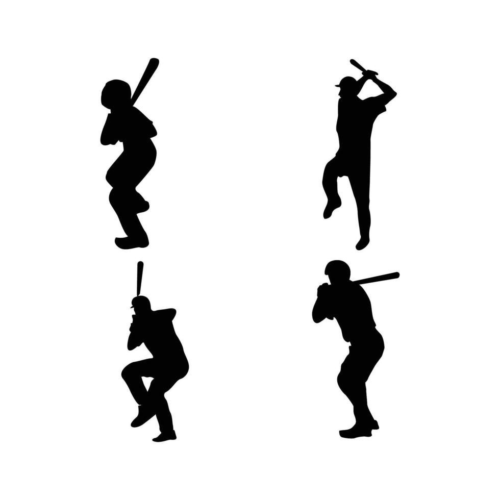 béisbol jugador icono vektor vector