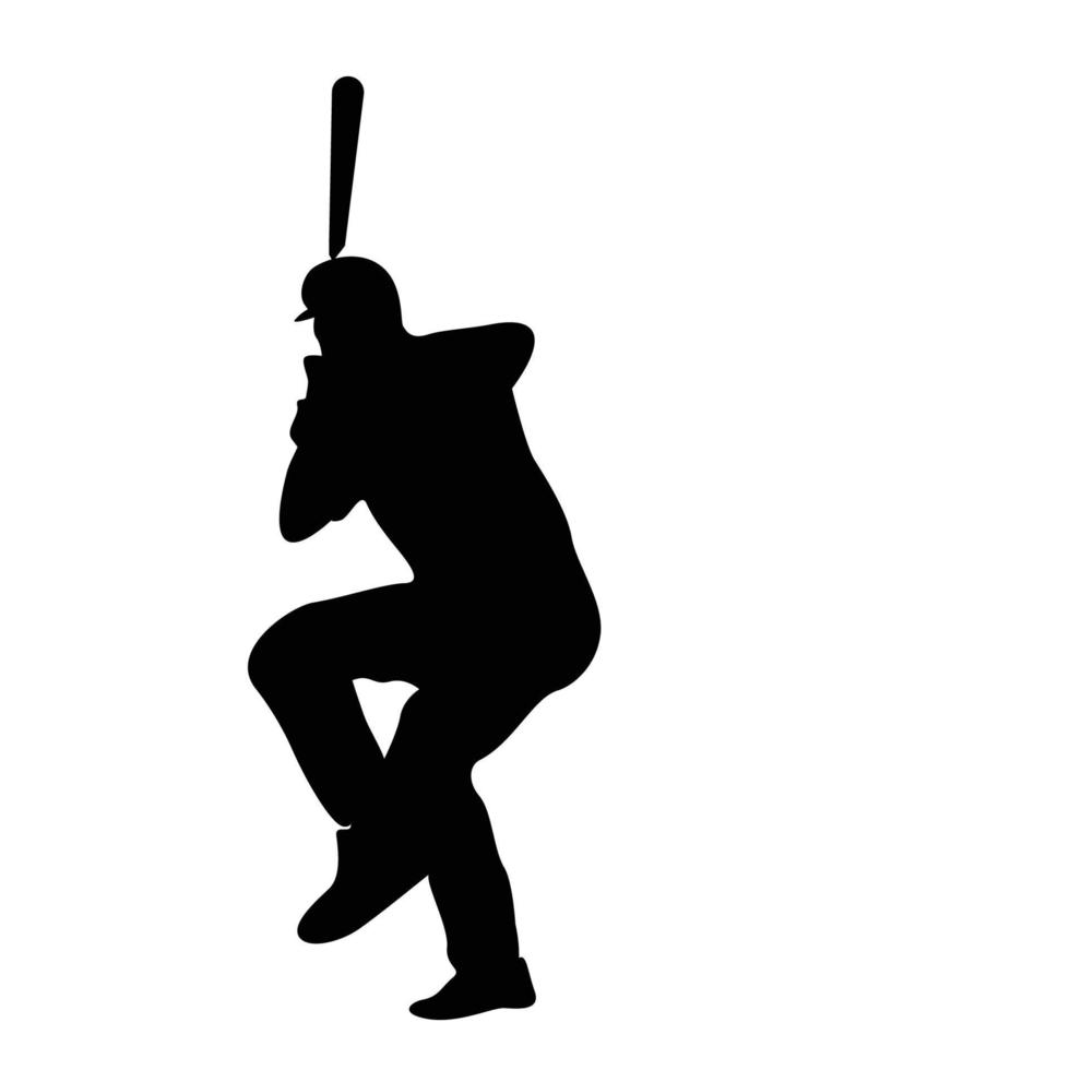 béisbol jugador icono vektor vector