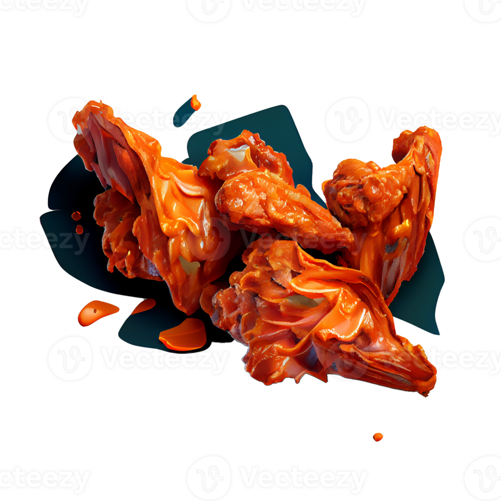 Buffalo wings png, transparent background 21952381 PNG