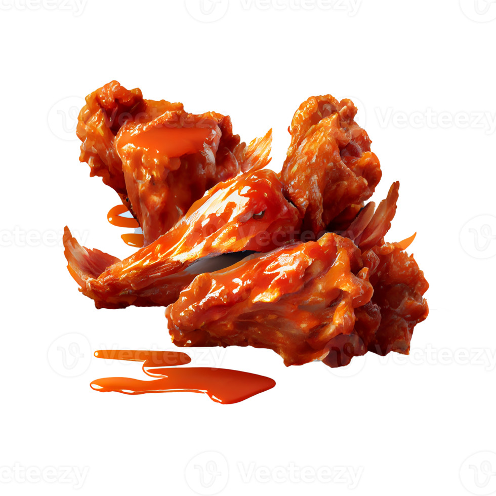 Buffalo wings png, transparent background png