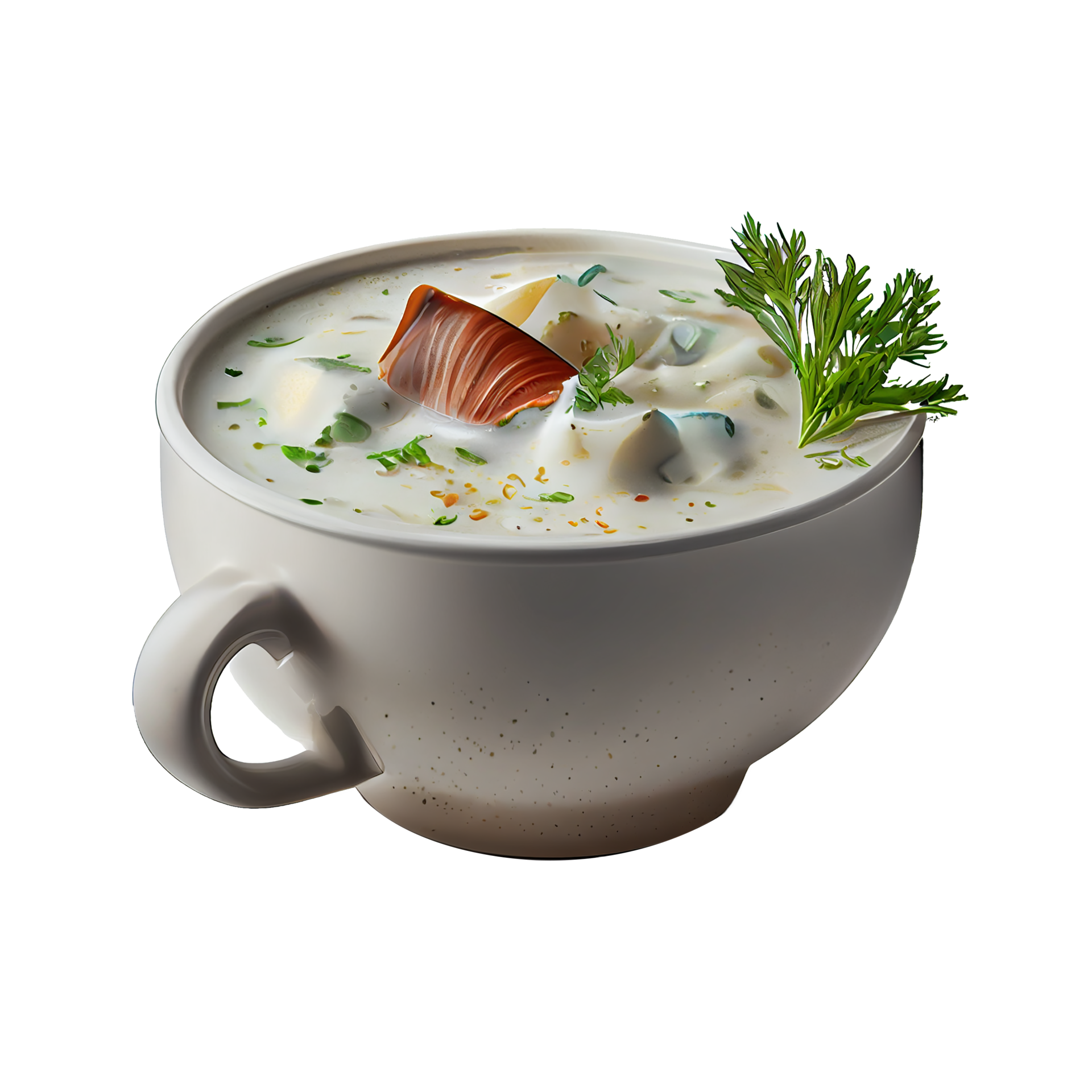 Clam chowder png, Transparent background 21952397 PNG