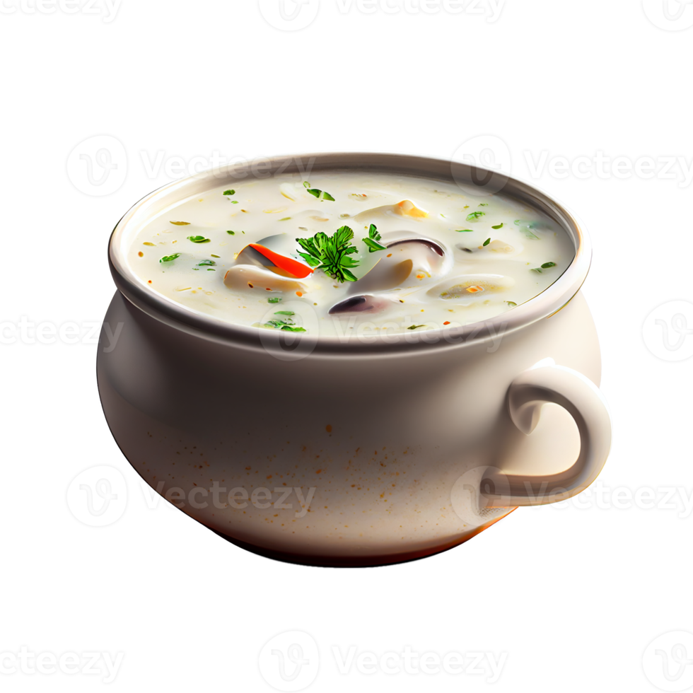 clam chowder png, transparant achtergrond png