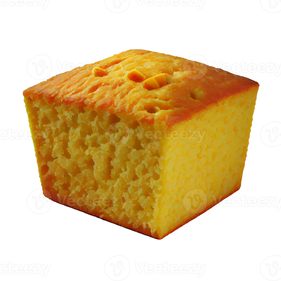 Sweet Corn Bread, Corn Bread png transparent background