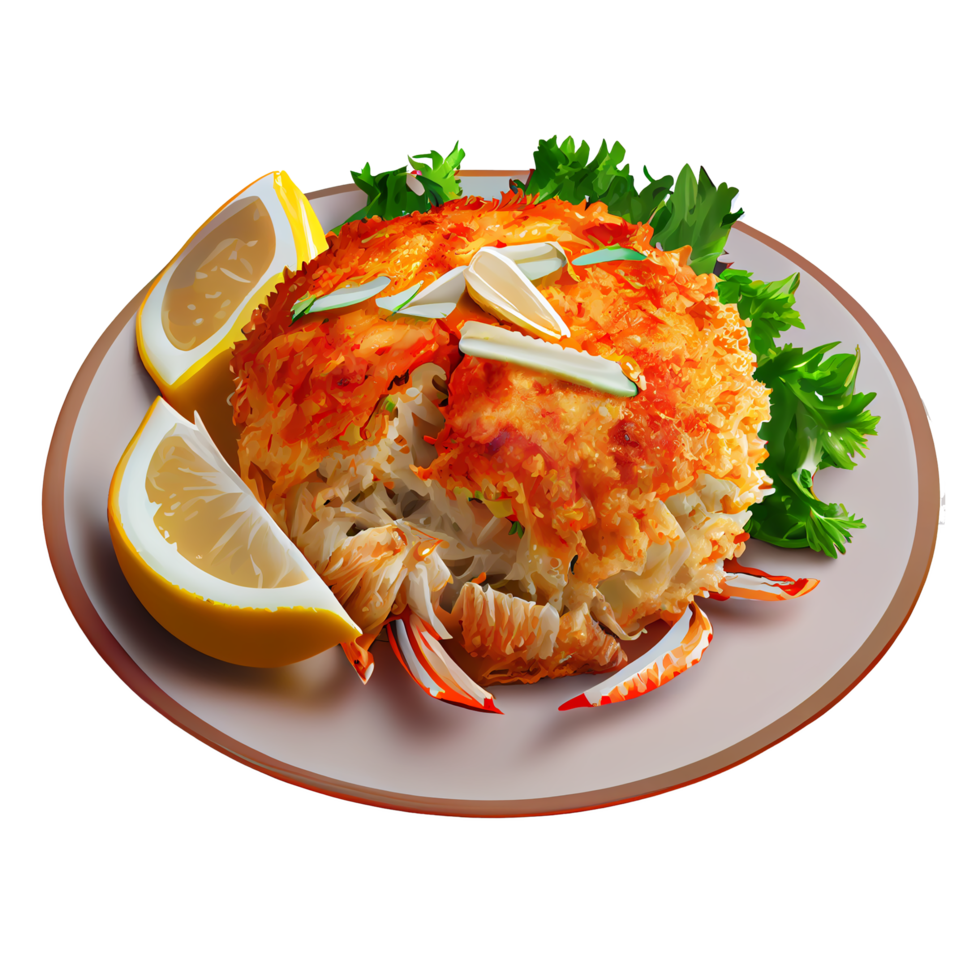 Free Spicy Crab Cake, Crab Cake png, bread crumbs, mayonnaise, mustard, eggs, transparent background png