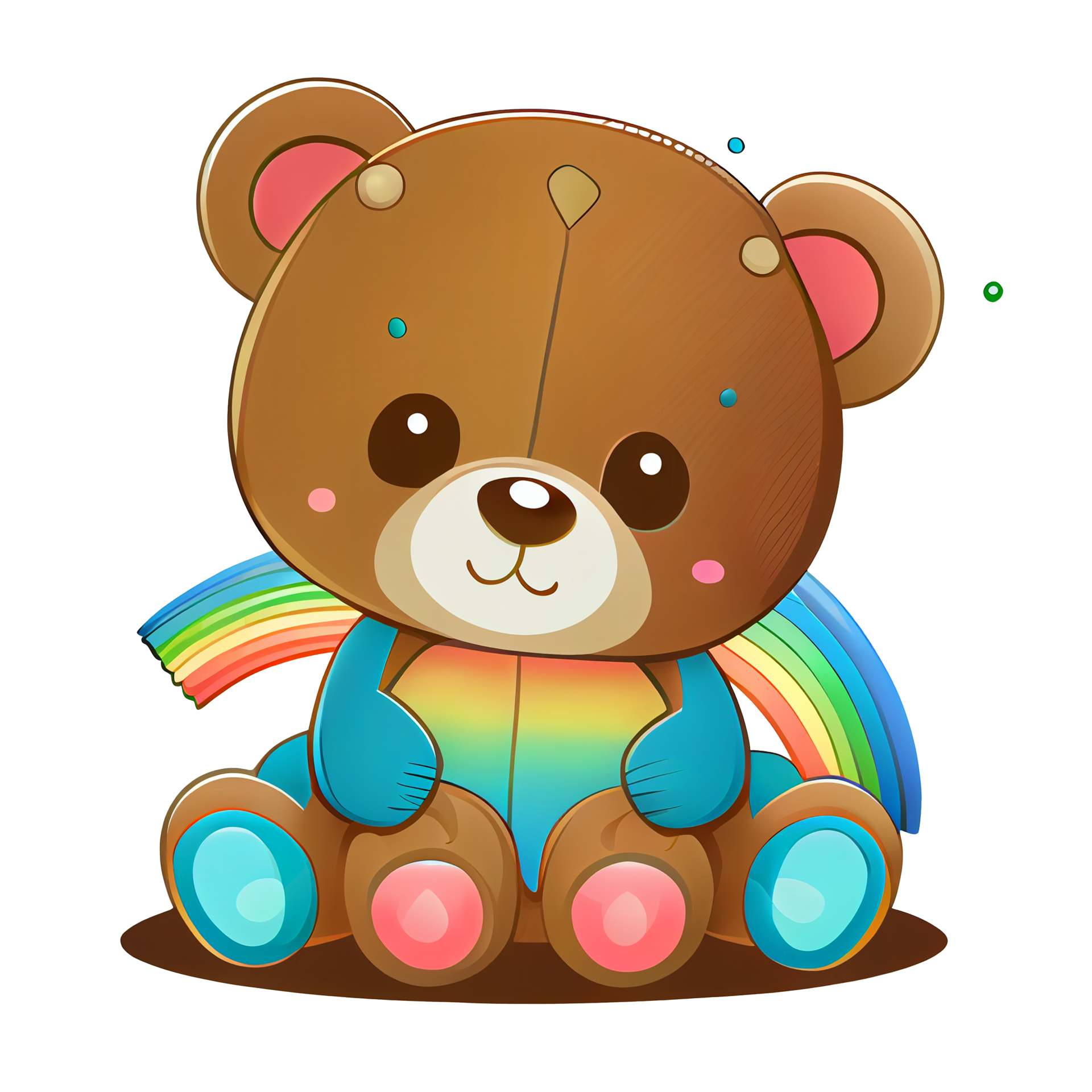 Baby bear clipart for sublimation png, transparent background 21952505 PNG