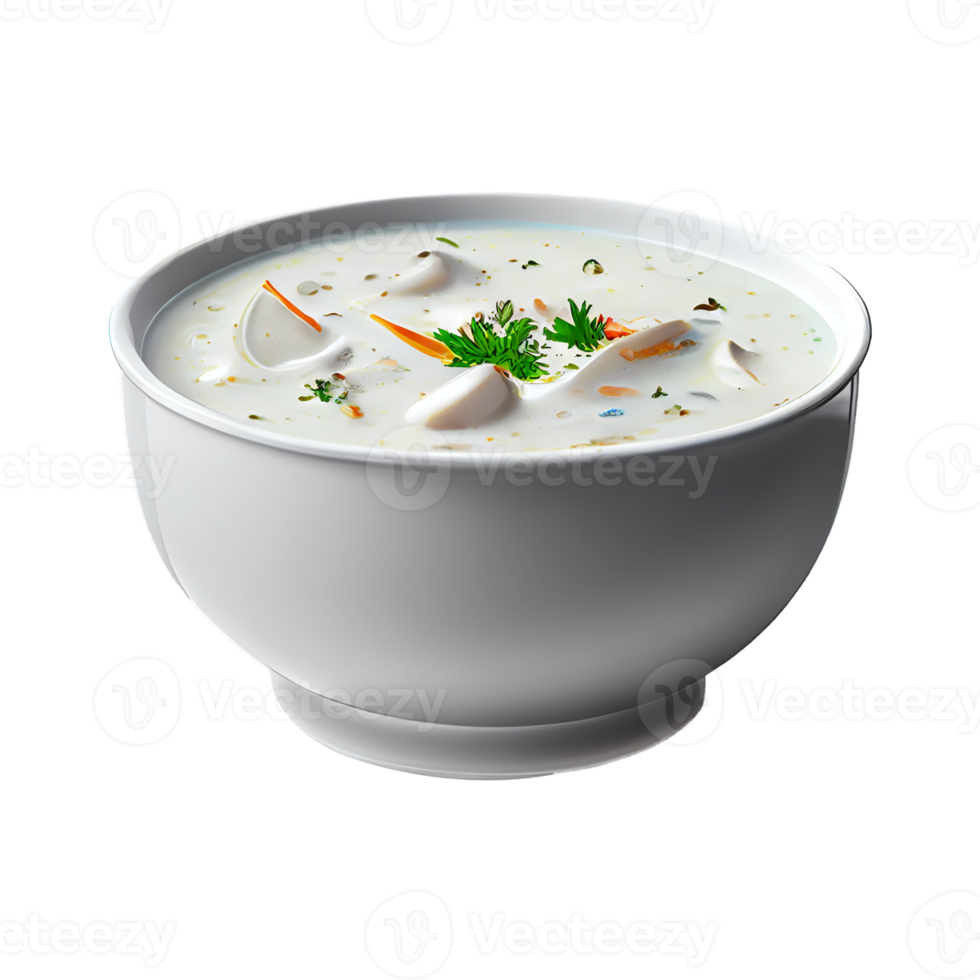 Clam chowder png, Transparent background png