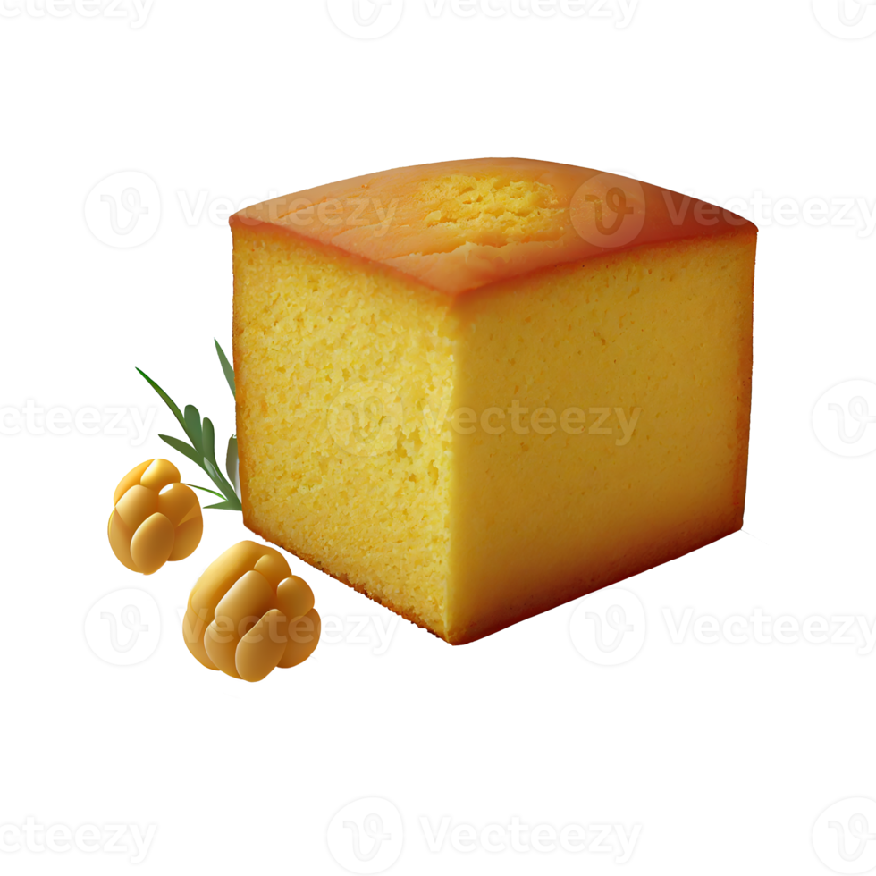 Sweet Corn Bread, Corn Bread png transparent background