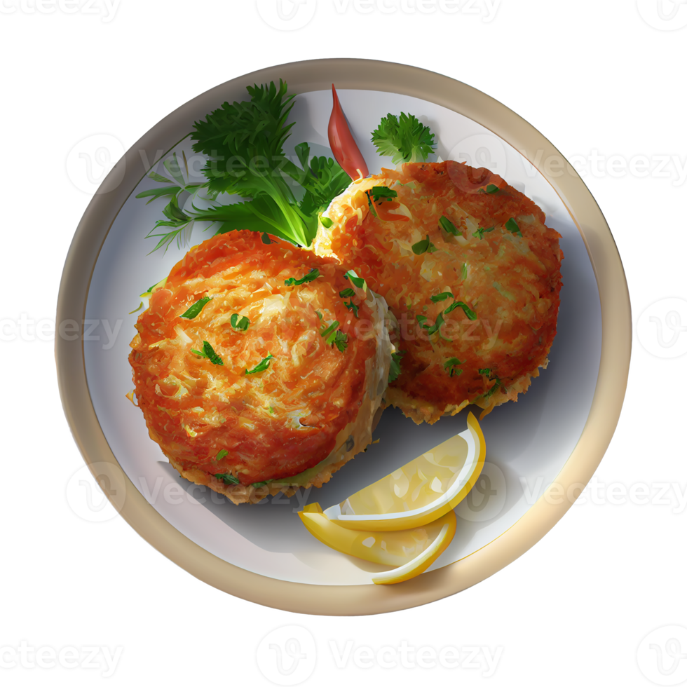 Spicy Crab Cake, Crab Cake png, bread crumbs, mayonnaise, mustard, eggs, transparent background png