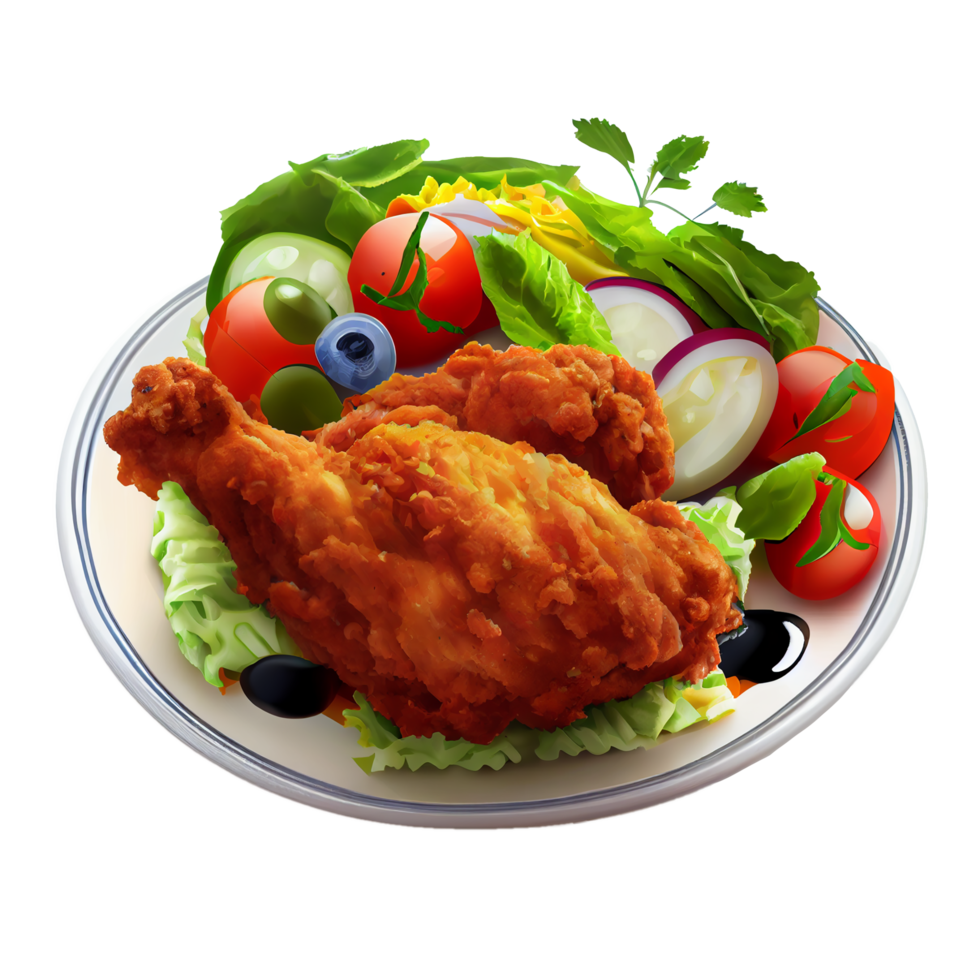 gratis del Sur frito pollo, frito pollo png transparente antecedentes