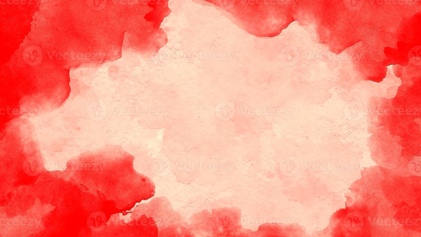 rosado rojo marco estilo acuarela antecedentes con Copiar espacio. resumen coral sombras acuarela ilustración. pastel rosado antecedentes pintado en blanco papel textura. foto