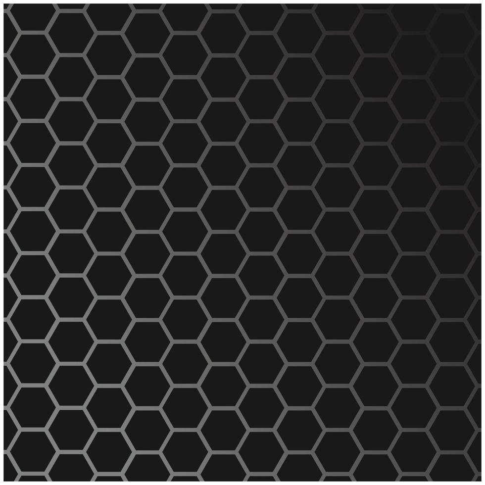 hexagon background vector