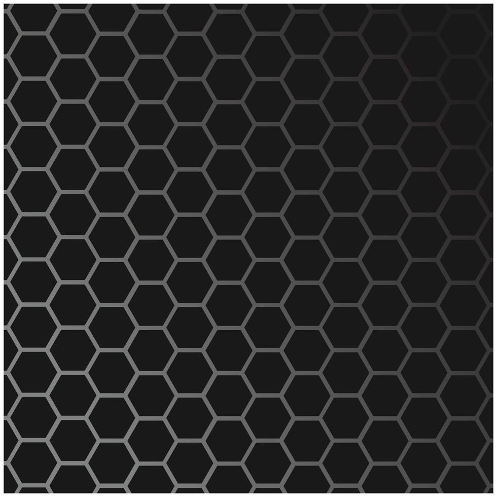 hexagon background vector