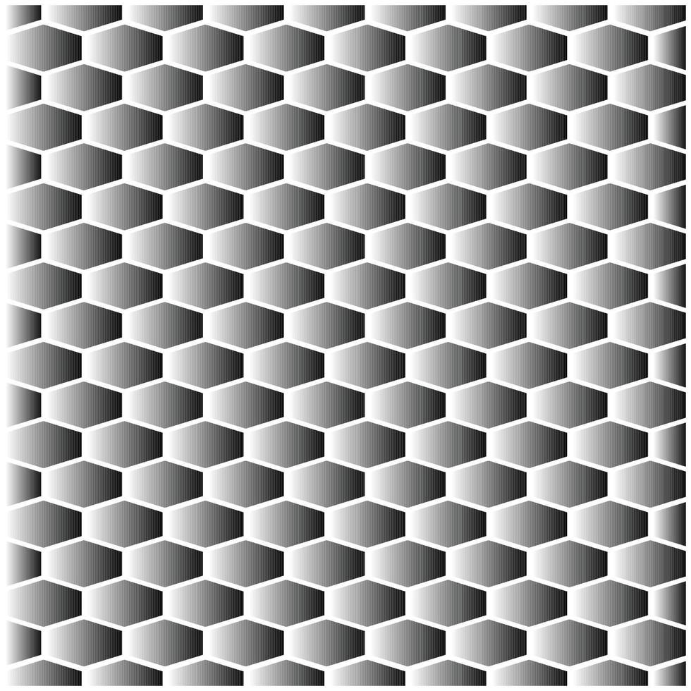 hexagon background vector