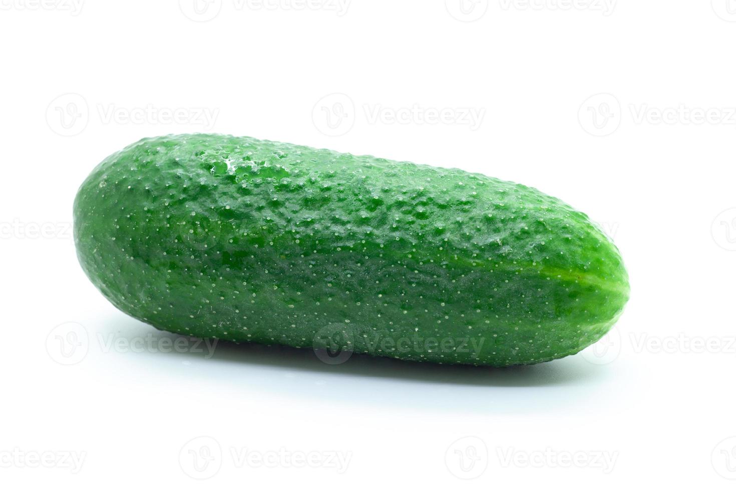 Fresh vegetables on white background photo