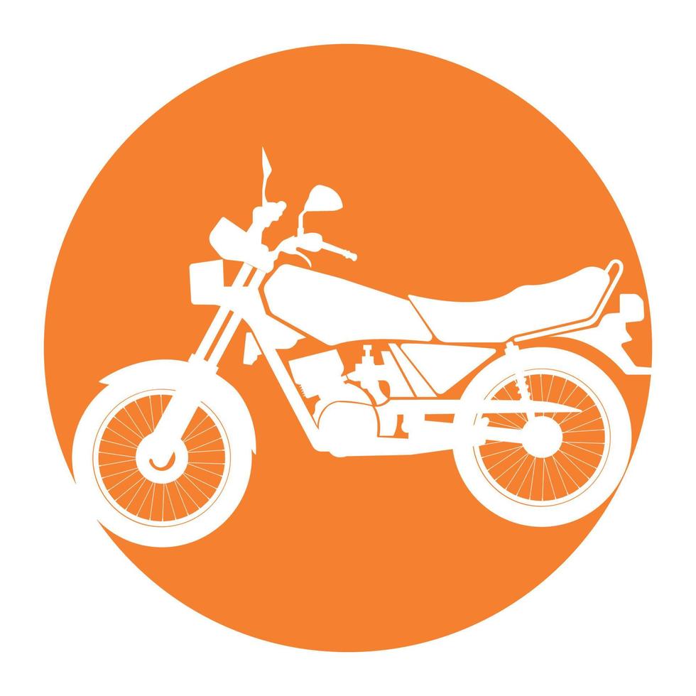 vector icono de motocicleta