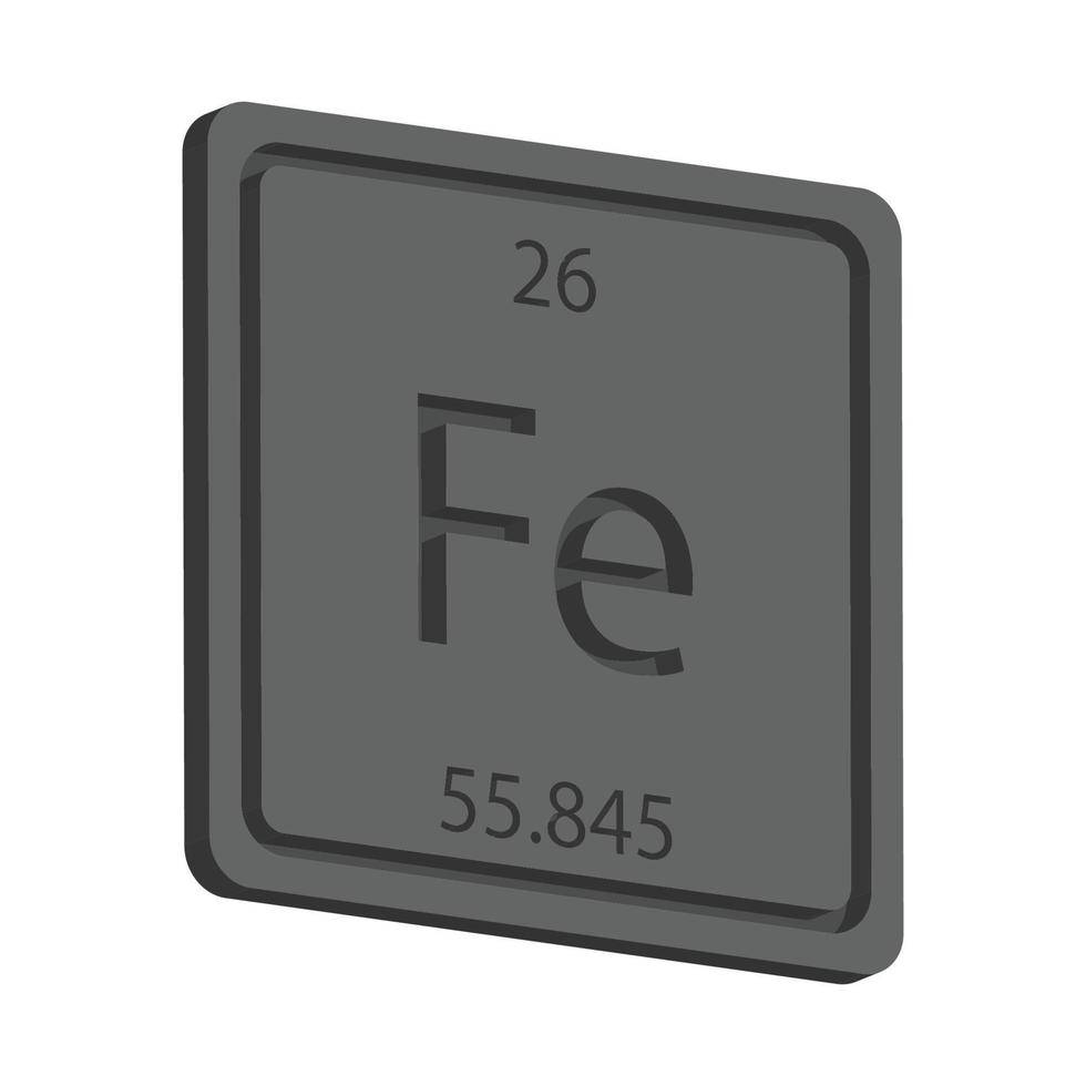 iron symbol icon vektor vector