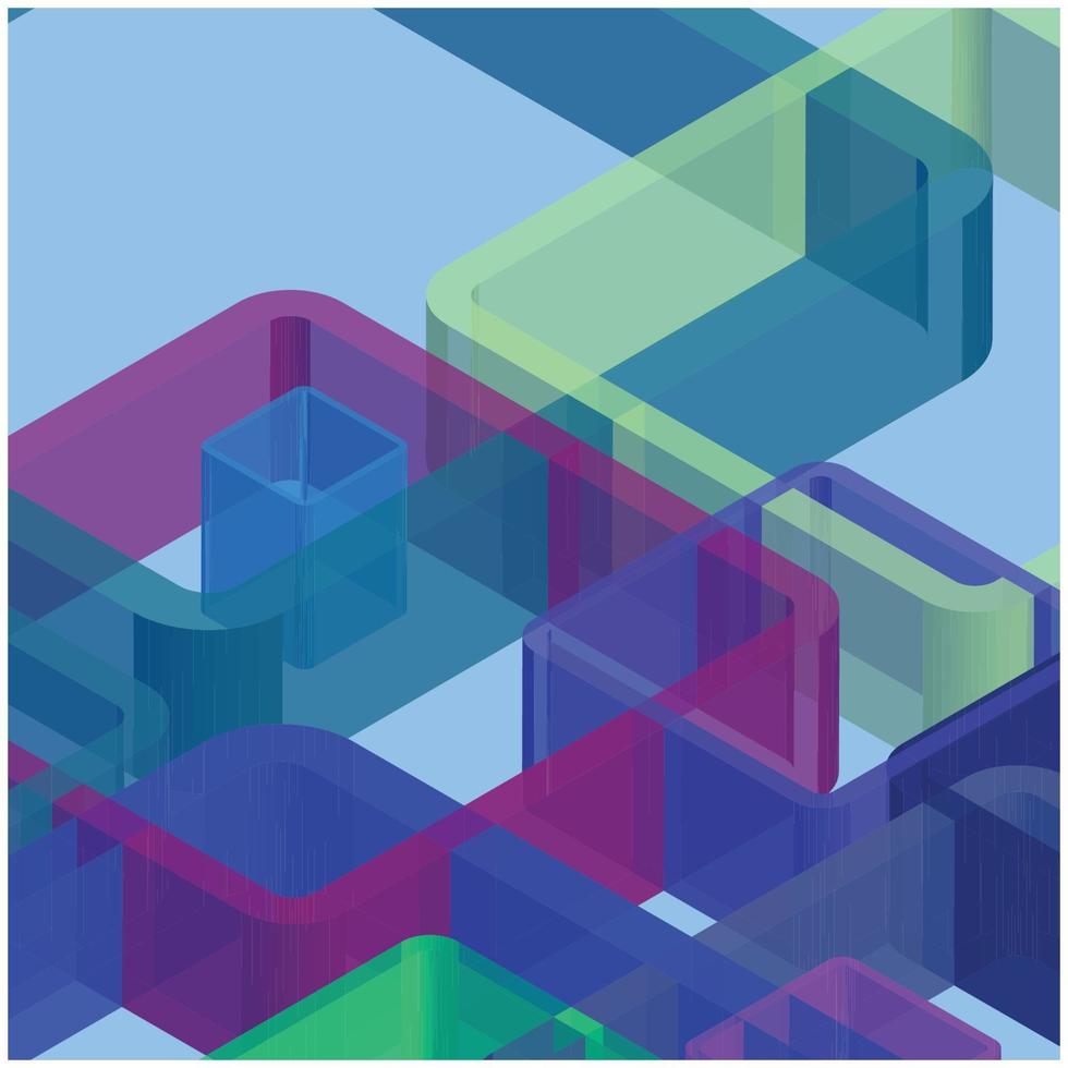 vector square pattern background
