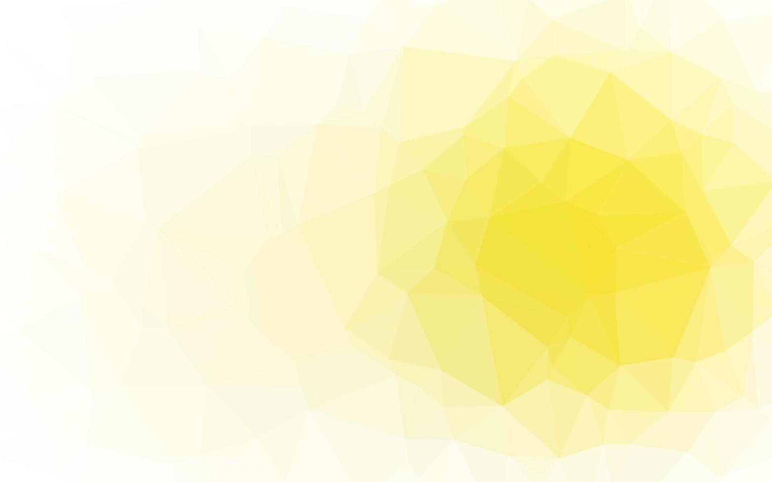 Light Yellow, Orange vector abstract mosaic background.