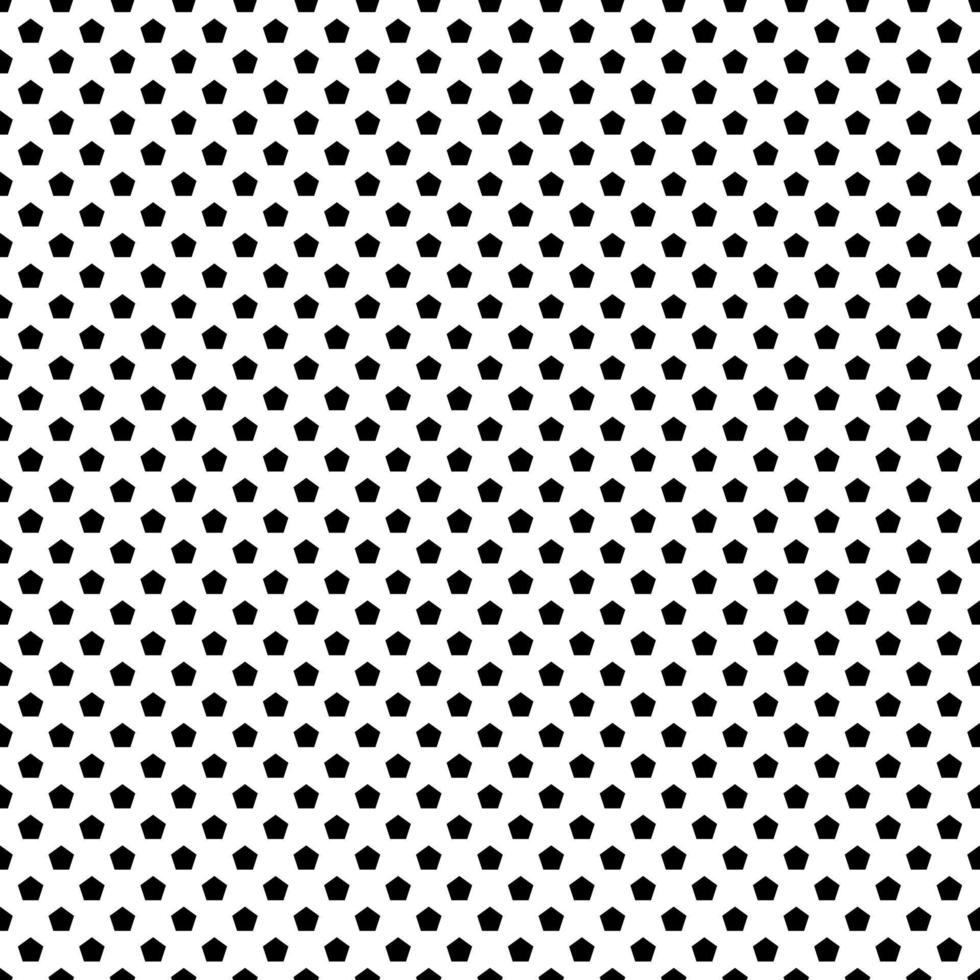 Hexagon black and white seamless pattern vector