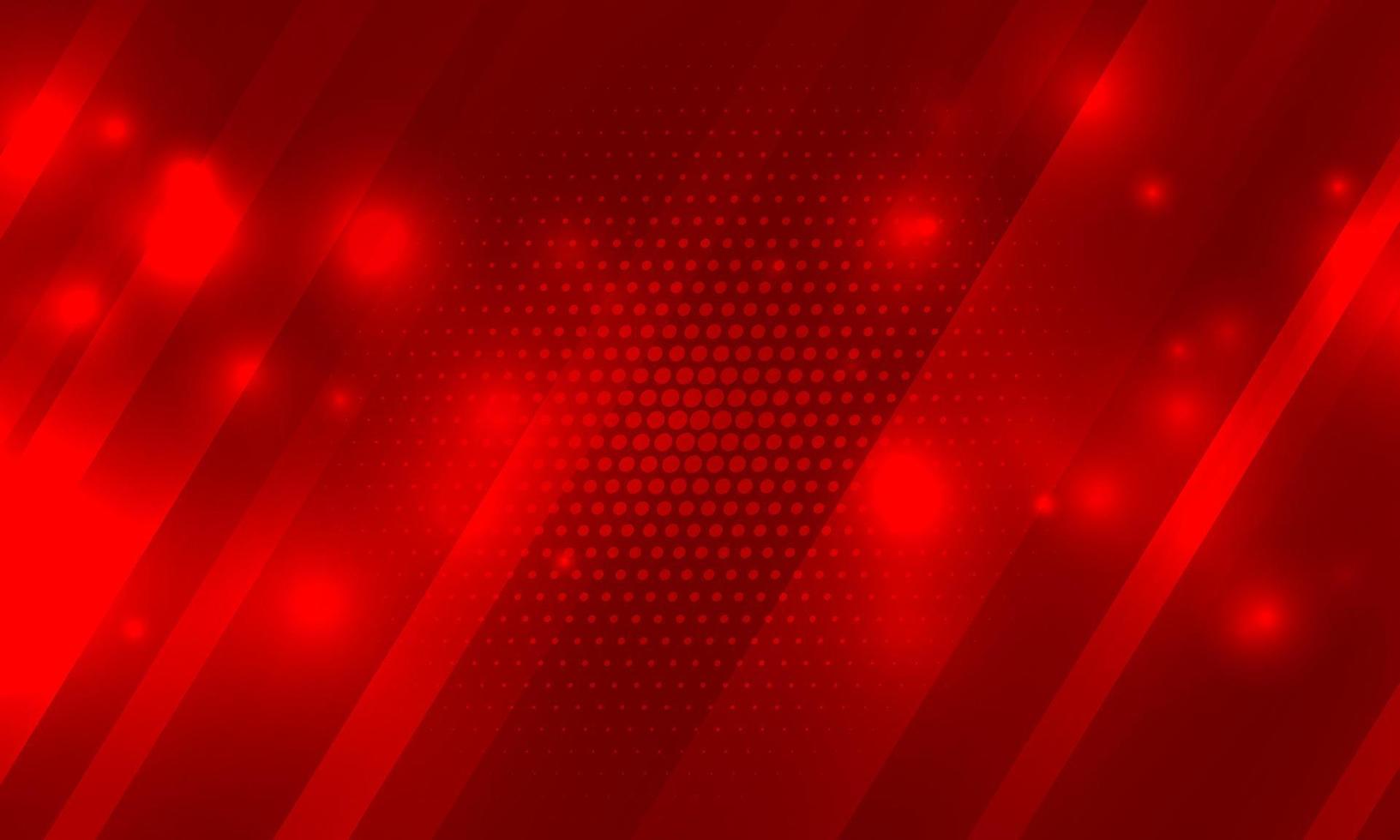 Red vector abstract background in neon style, with bright highlights.