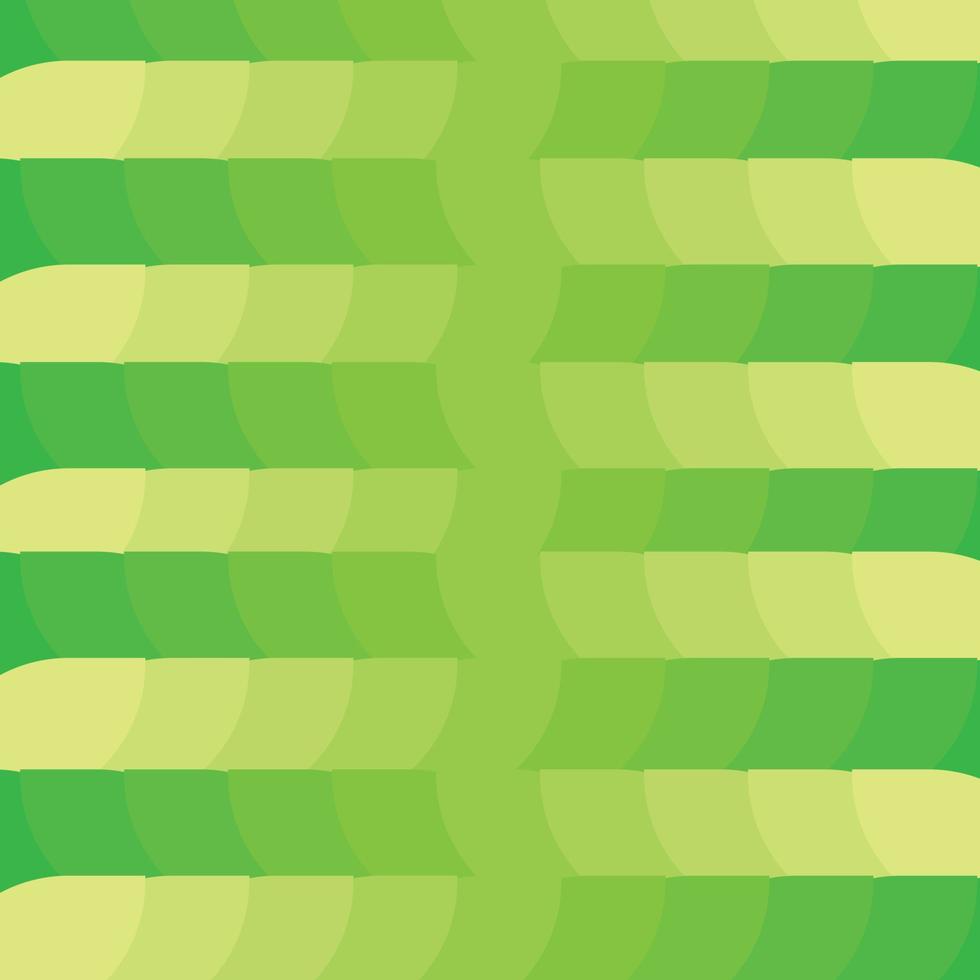 Fresh green gradient pattern vector background isolated on square template. Simple flat wallpaper with empty copy space for social media post, paper or textile print, and other purposes.